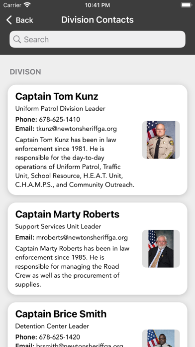 Newton County Sheriff's Office Screenshot