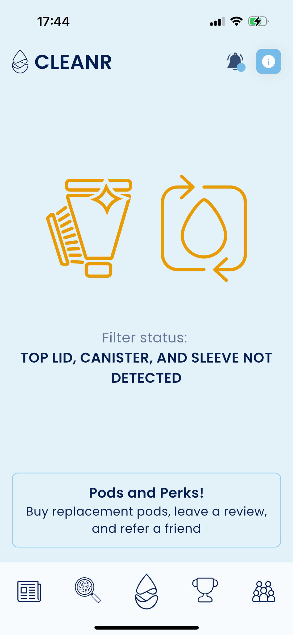 CLEANR Filter screenshot 4
