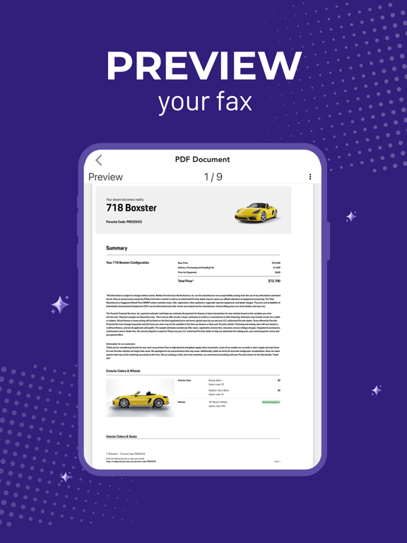 Faxify: Send & Receive Fax App iPad screenshot 7 - Utilities app
