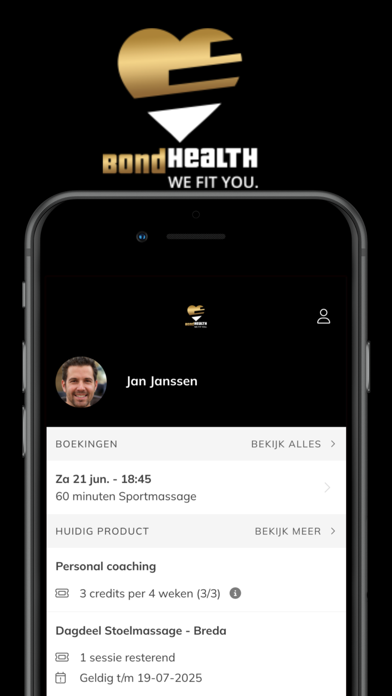 Bond Health Screenshot