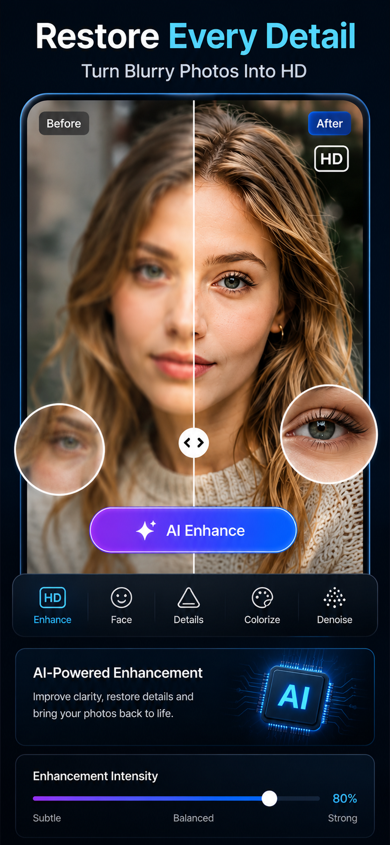 Face Swap: AI Photo Enhancer screenshot 4