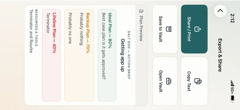 Salt Dog: Plan & Execute screenshot 6 of 10