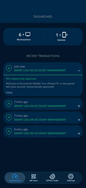 Smart Log On screenshot 1
