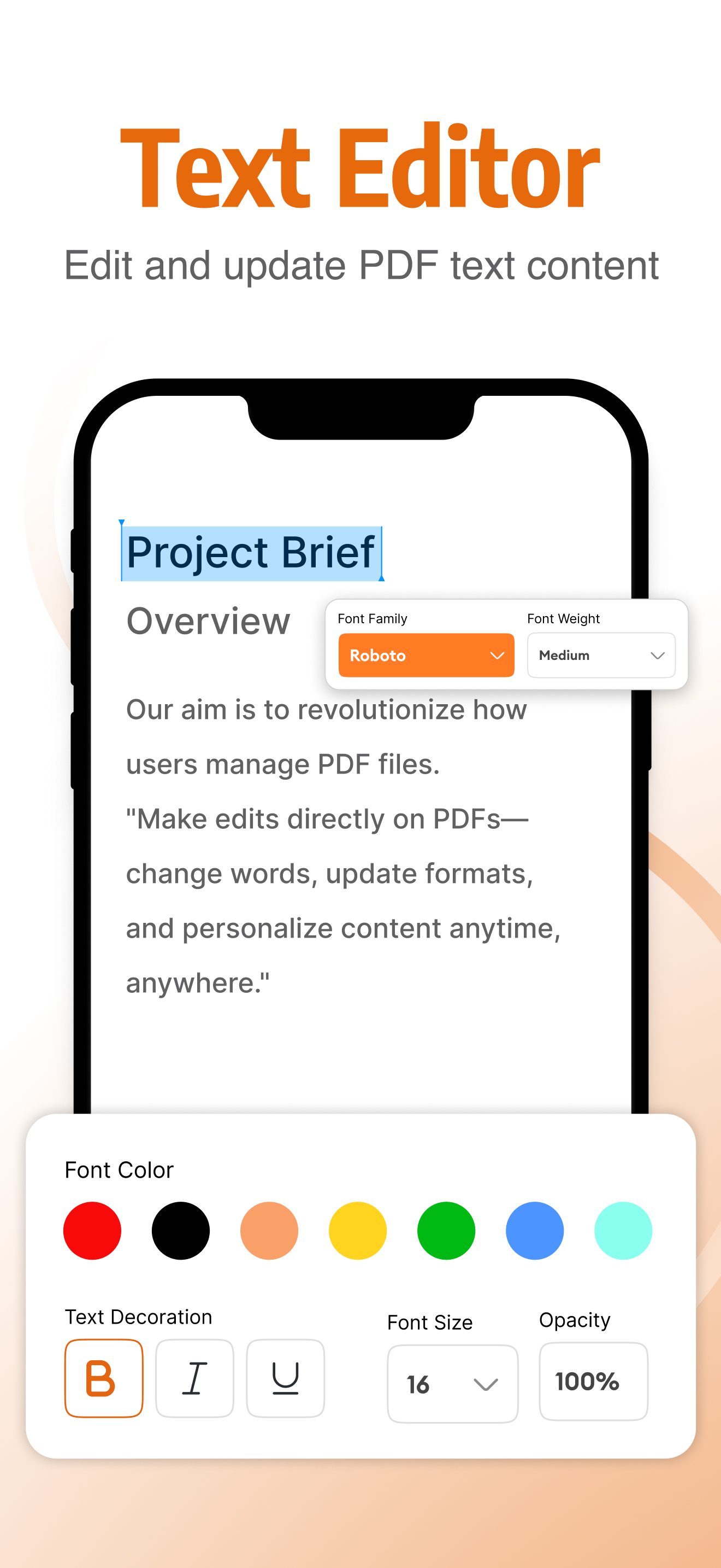PDF Editor - Edit PDF & Sign