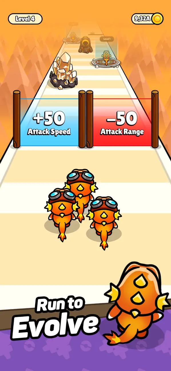 Furry Evo Hack screenshot 1 - game app interface