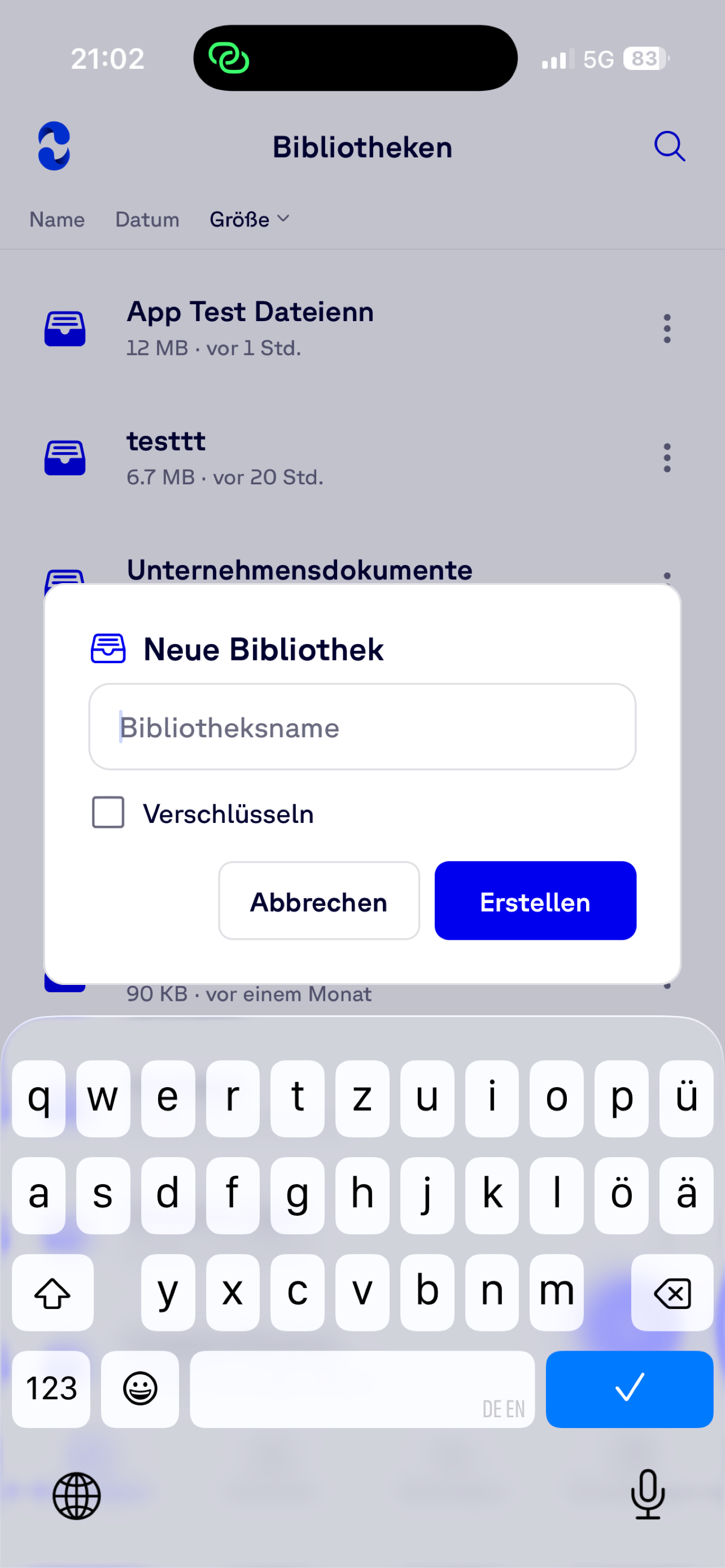 SecureCloud screenshot 3