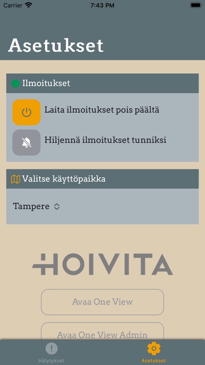 Hoivita SafeApp