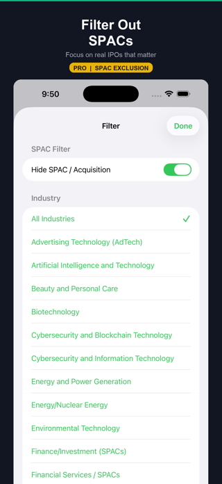 IPO Tracker & Alert Screenshot 7 of 7