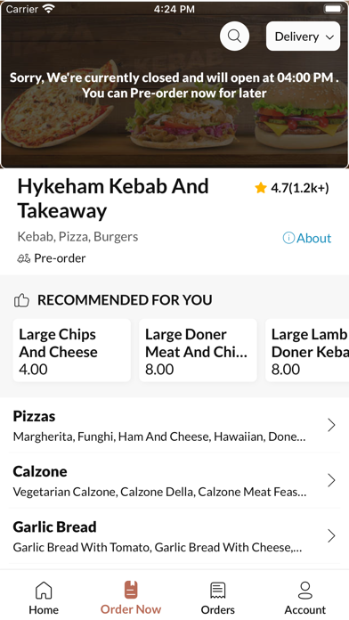Hykeham Kebab and Takeaway Screenshot