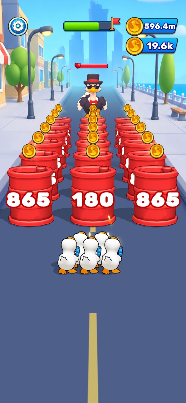 Duck War iOS Mod IPA screenshot 5 - iOS game interface