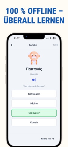 Griechisch lernen: Schnell iPhone screenshot