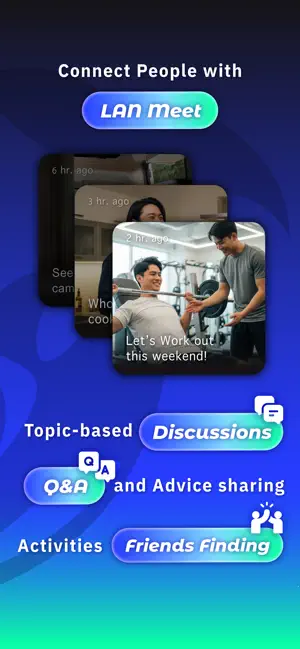 LAN - Gay Social Network iPhone screenshot 3