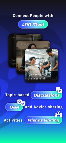 LAN - Gay Social Network iPhone screenshot 3