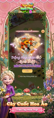 Vườn Hoa Hạnh Phúc - Gzone iPhone screenshot 3