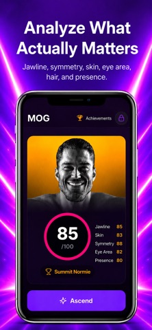 MOG - Face Analysis iPhone screenshot