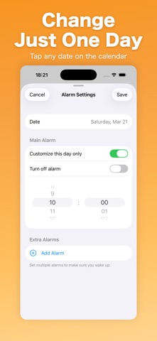 Akaru: Alarm Clock & Calendar Screenshot 4 of 5