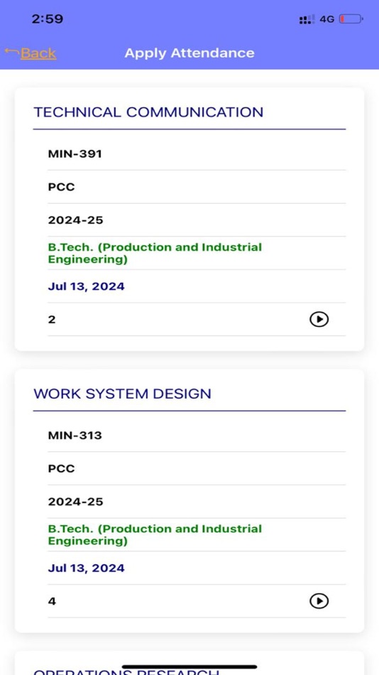 #3. Attendance IITR (iOS) 由: Arnav Pandey