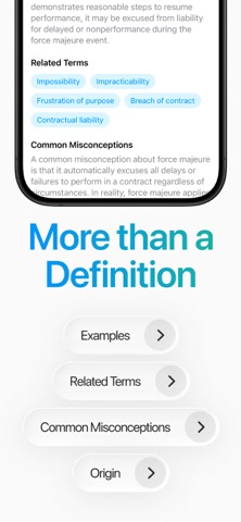 Legal Terms & Law Dictionary screenshot
