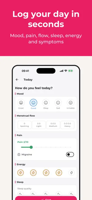 My Cycle Tracker screenshot 3