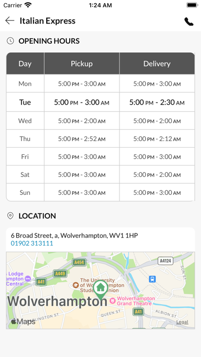 Italian Express -Wolverhampton Screenshot
