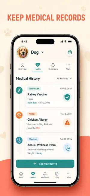 Pet Care Tracker: Health Log screenshot 4