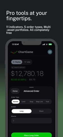 ChartGame - Trading Simulator Screenshot 4 of 5