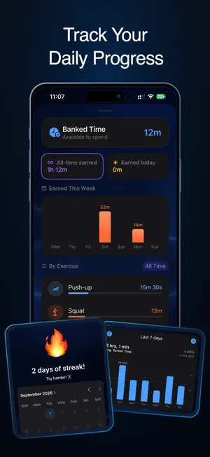 PushFocus: Pushup App Blocker screenshot 4