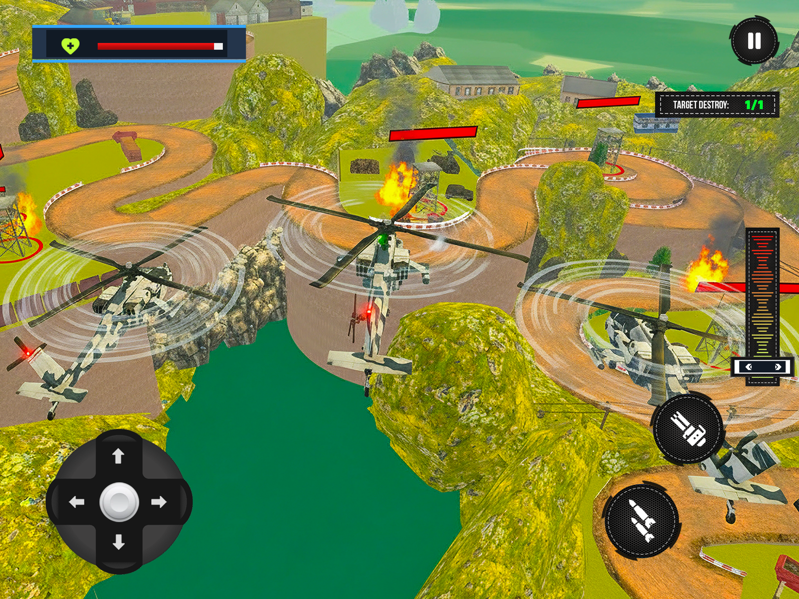 Helicopter Air Strike Game screenshot 6