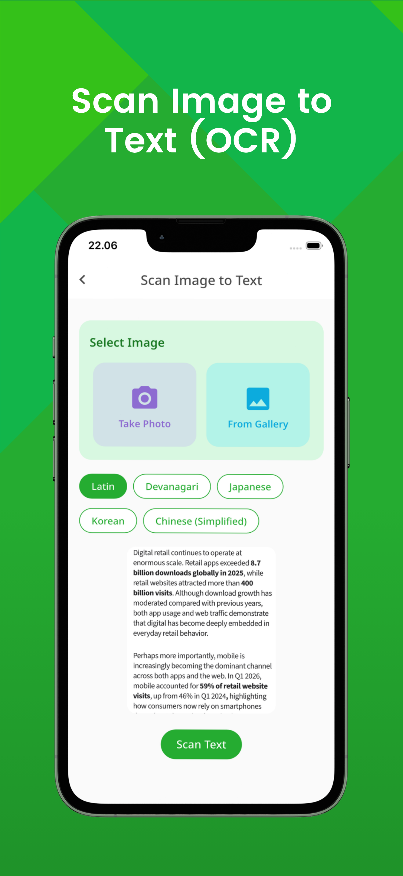 Get Scanner: Scan Doc, QR, OCR screenshot 4