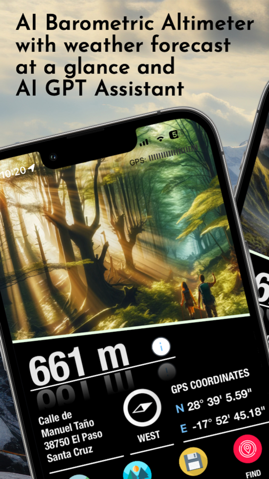 #1. Peak - Altimeter GPS Barometer (iOS) 由: Immaginet Srl