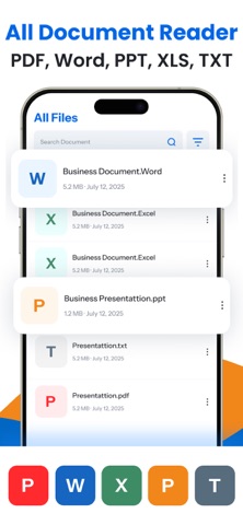 All Document Reader: PDF,Excel Screenshot 1 of 10