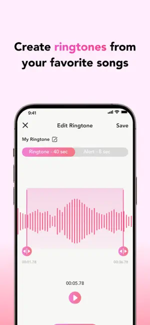 ClipTone: Ringtone & AI Cover iPhone screenshot 2