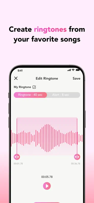 ClipTone: Ringtone & AI Cover screenshot 2 of 7