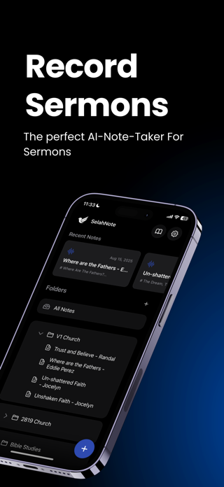 SelahNote Screenshot 1 of 3