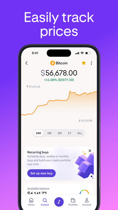 Kraken - Buy Crypto & Bitcoin Screenshot