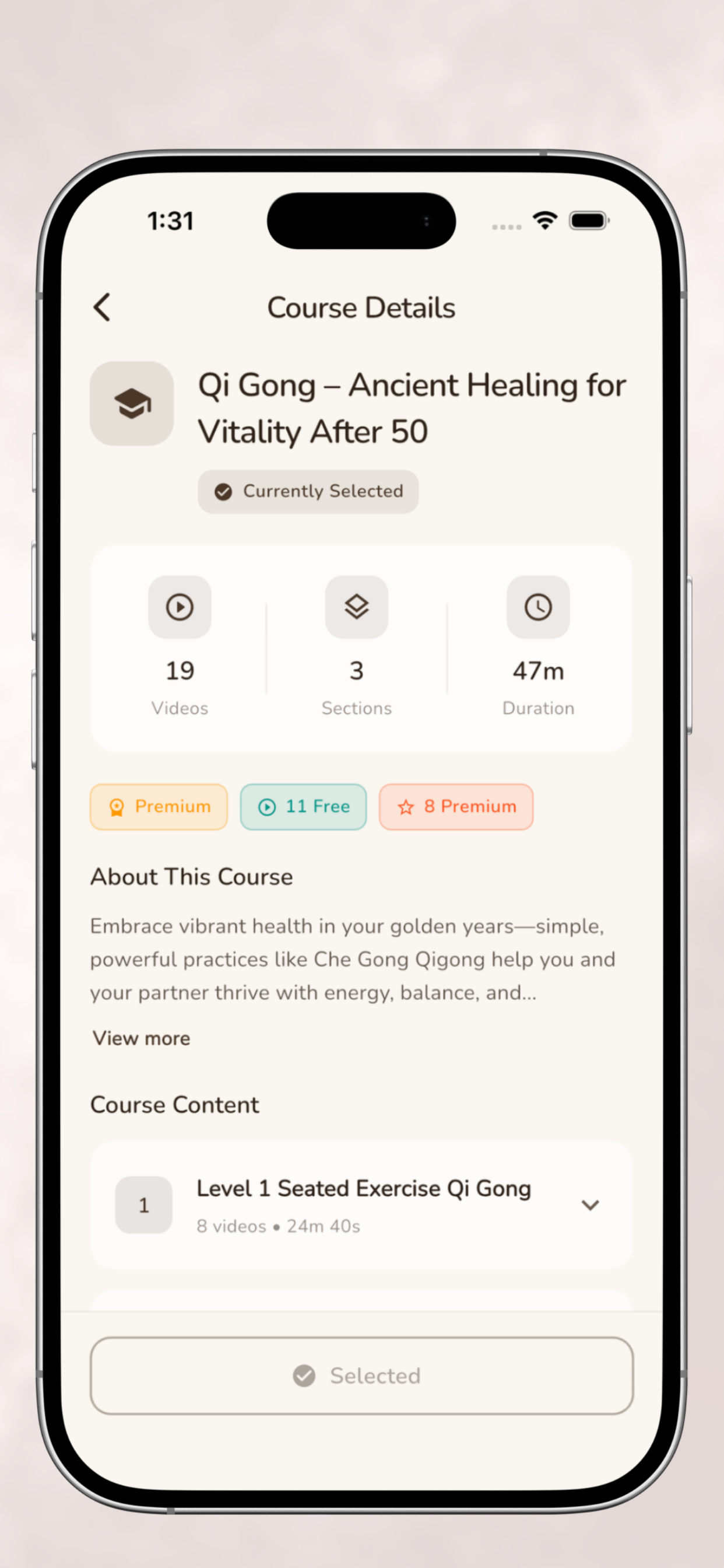 Qi Gong Healing Workout
