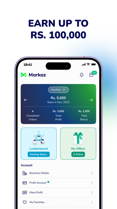 Markaz: Online Shopping & Earn Screenshot