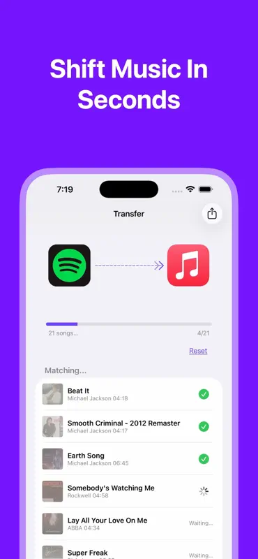 PlaylistPort：Playlist Transfer screenshot 2 of 6