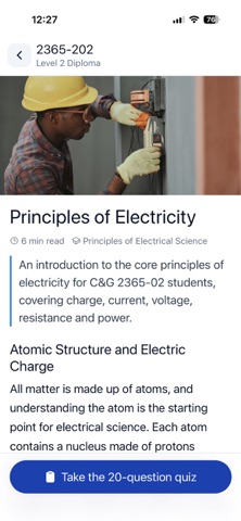 Electrical Installation screenshot