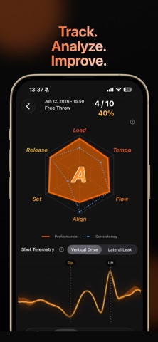 Hot Hand: Basketball Tracker Screenshot 3 of 5