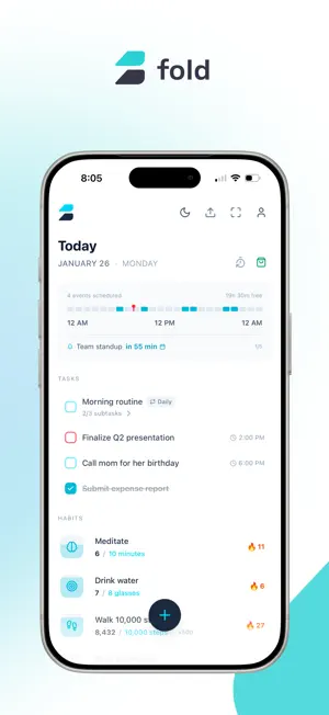 Fold - Today, Contained screenshot 1
