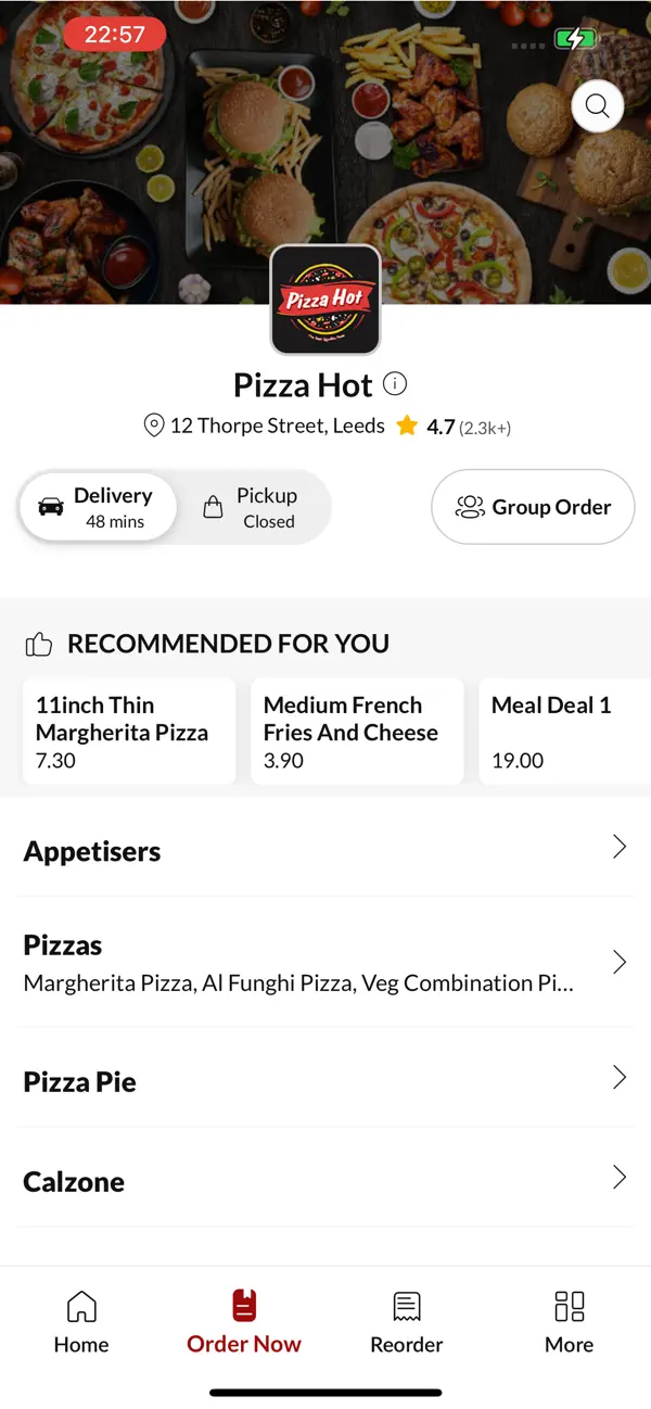 Screenshot #2 pour Pizza Hot,