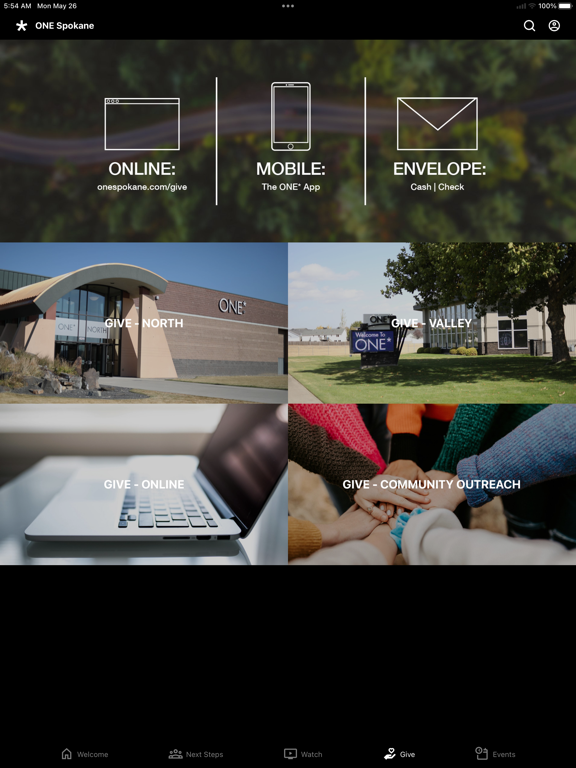 ONE Spokane iPad screenshot 4 - Lifestyle app
