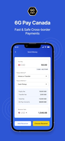 6G Pay Canada Screenshot 1 of 6