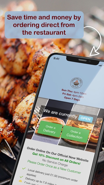 Charcoal Grill in Plymouth