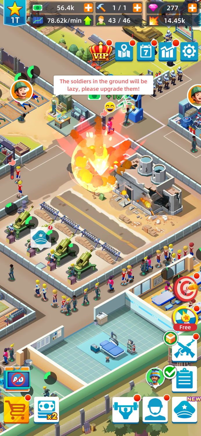 Army TycoonIdle Base