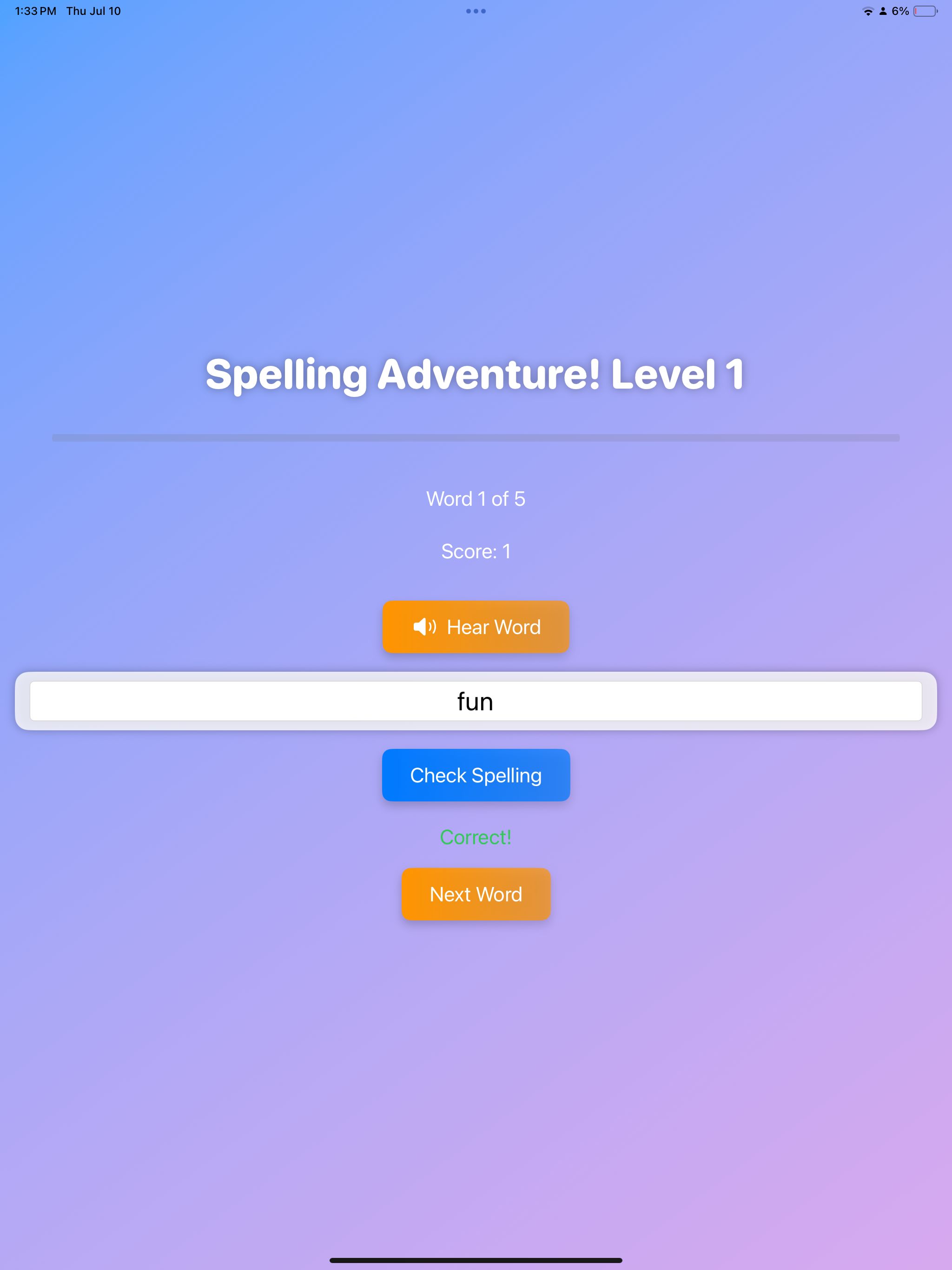 Spelling Adventure screenshot 9