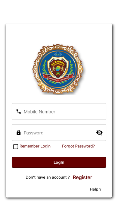 Malwanchal University Indore Screenshot
