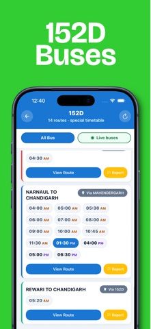 Where is my Haryana Bus iPhone screenshot