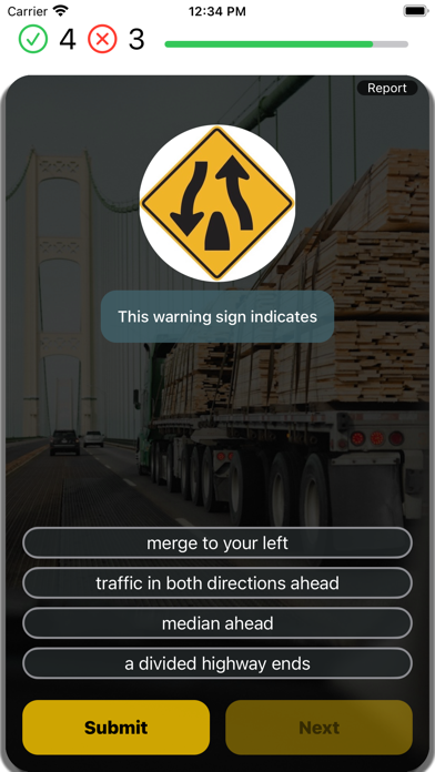 Alabama CDL Test 2025 Screenshot